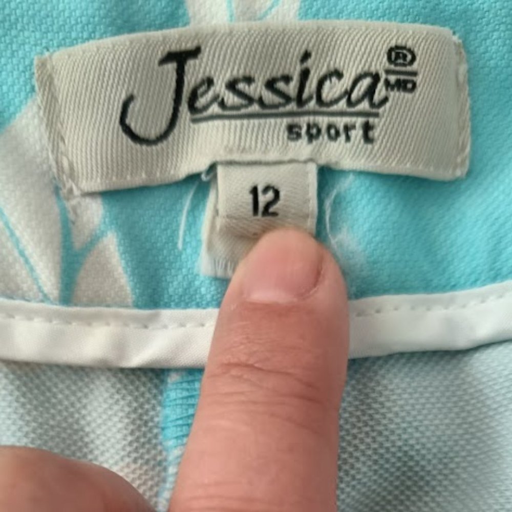 12🌴Jessica Sport floral pastel colors capris pants - Picture 9 of 10